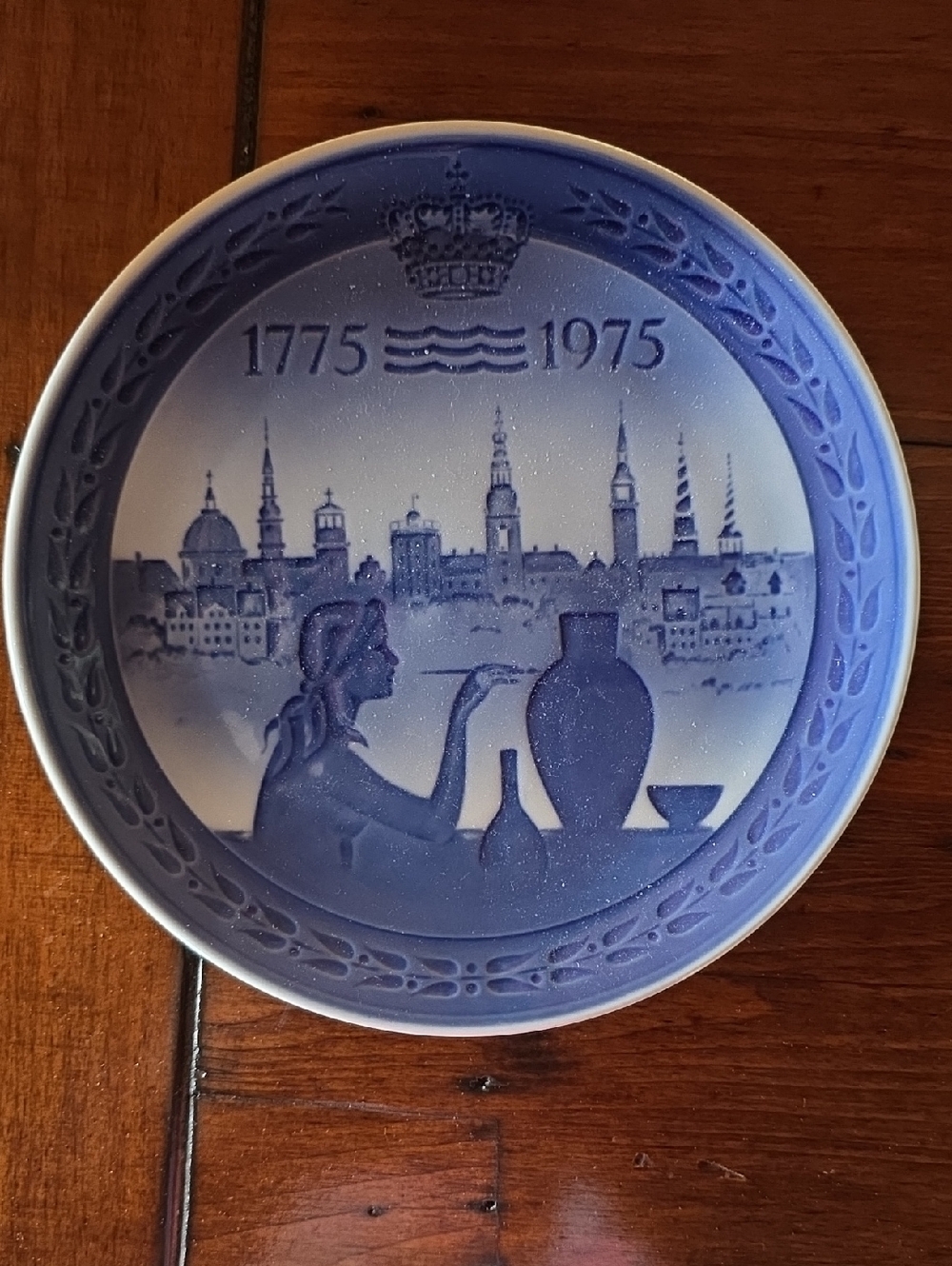 Royal Copenhagen Bi'centennial Plate. Collectible.